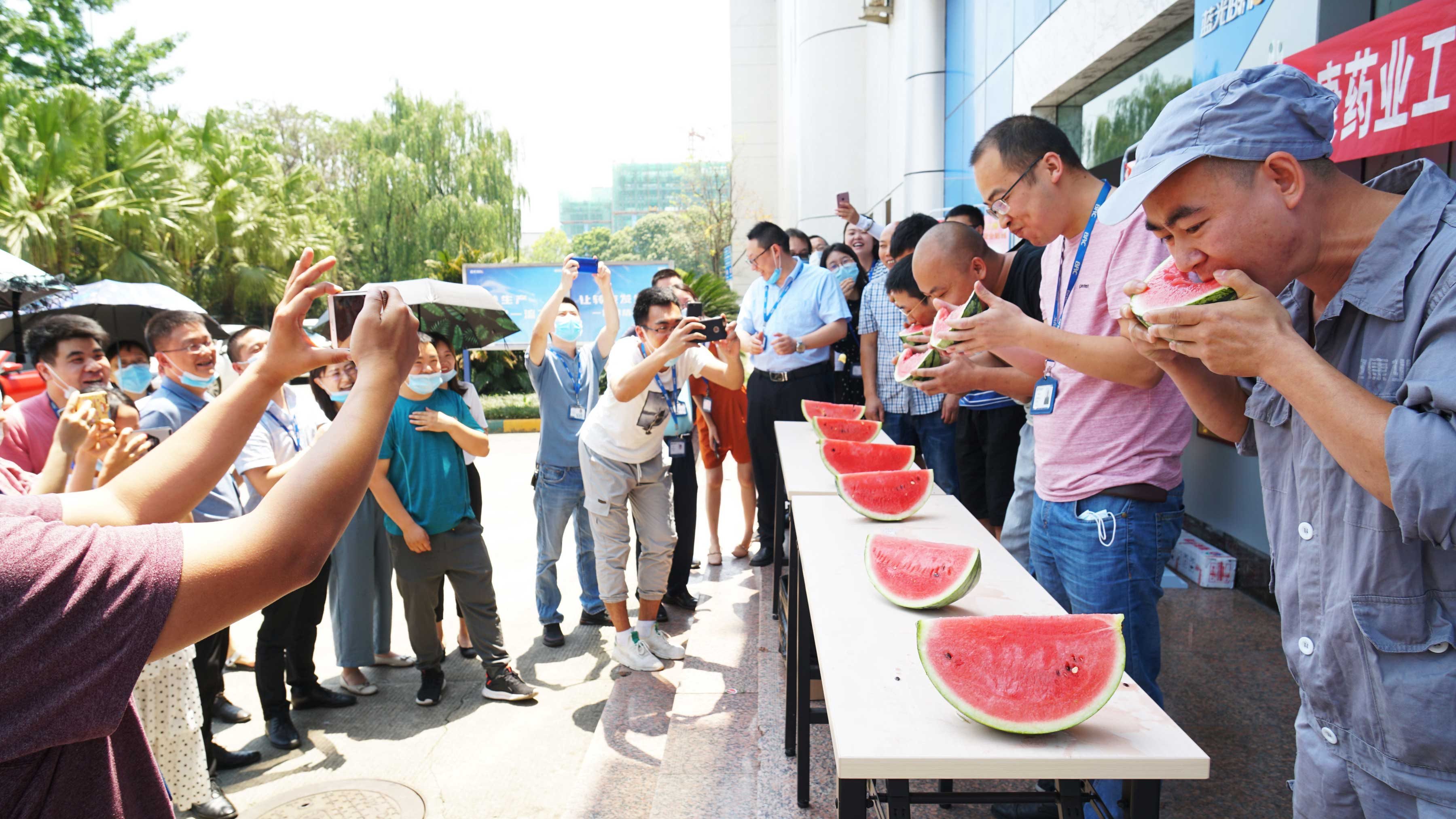 【工会活动】凯时网站药业2020年夏季工会清凉慰问活动